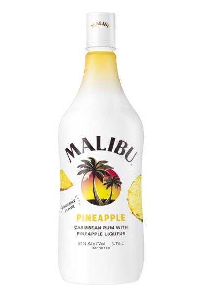 Malibu Pineapple Rum (750ml bottle)