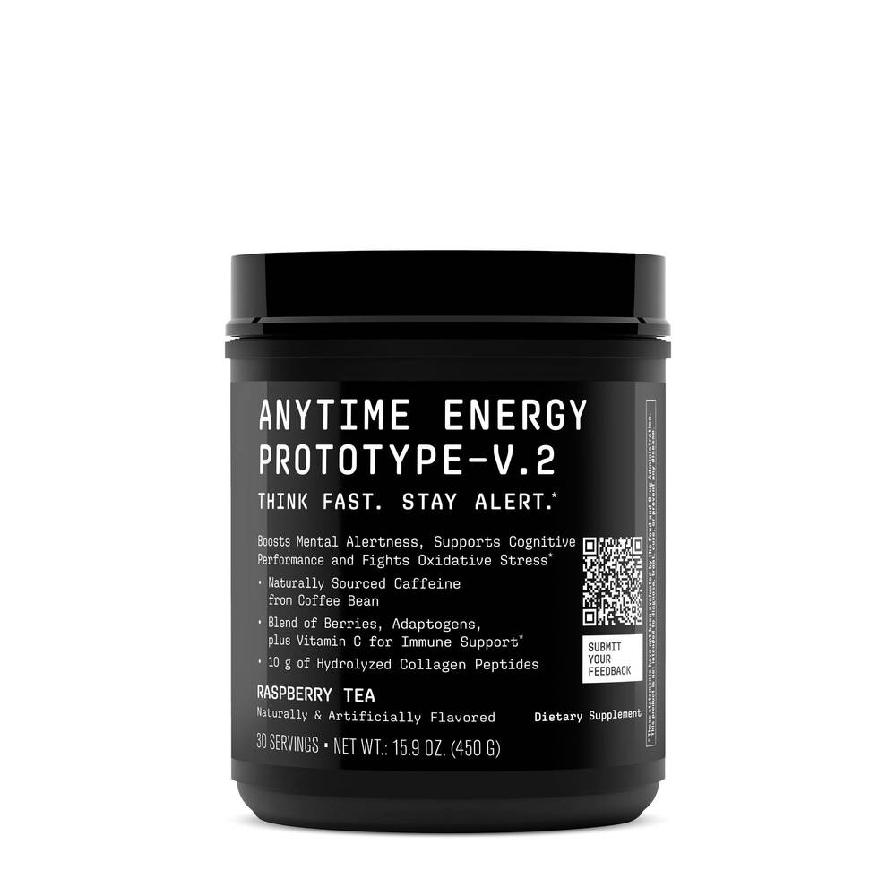 Anytime Energy Prototype V.1 Raspberry Tea - 30 Servings (1 Unit(s))