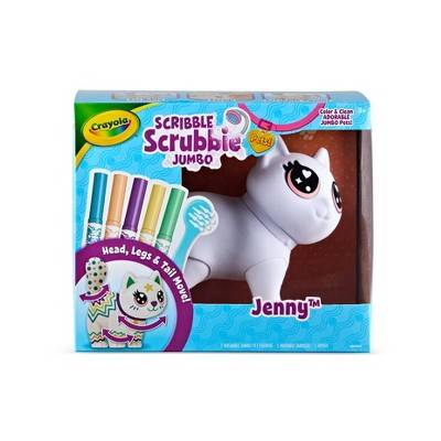 Crayola Scribble Scrubbie Jenny Jumbo Pet, 6 in (5 ct)