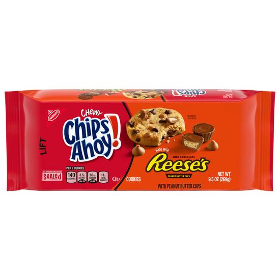 Chips Ahoy! Chewy Reese's Peanut Butter Cups Cookies