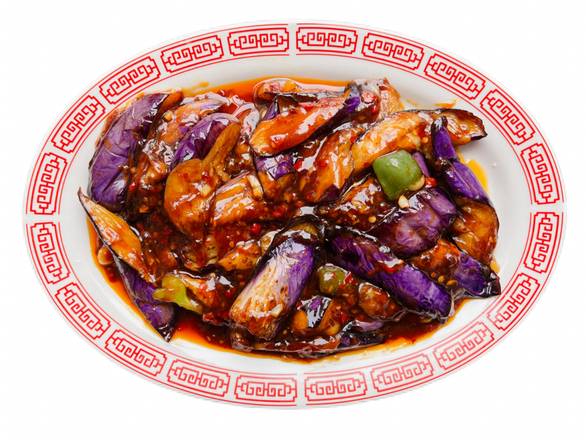V2.Eggplant W. Garlic Sauce （鱼香茄子）
