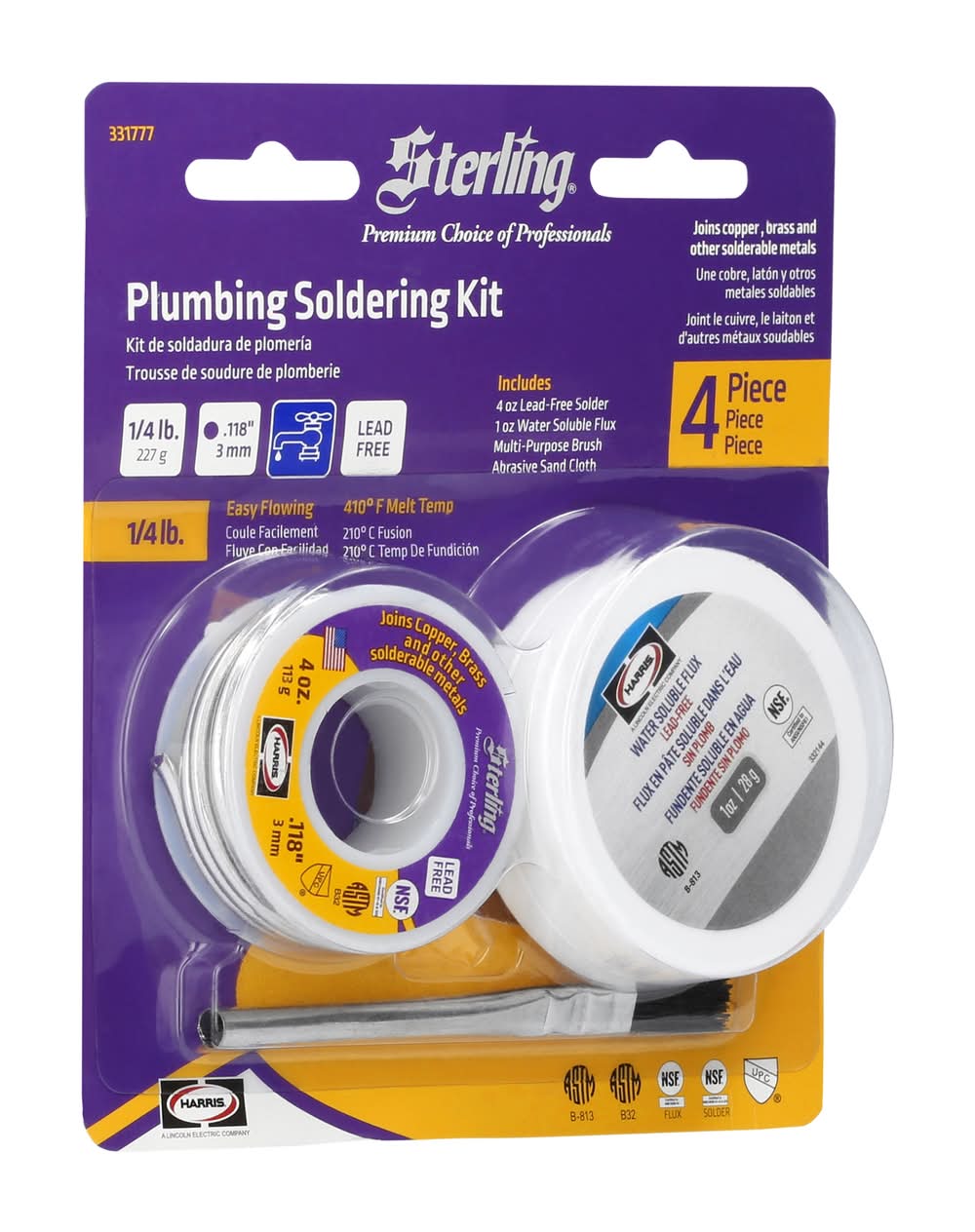 Harris Products Group 4-oz Lead-Free Plumbing Solder