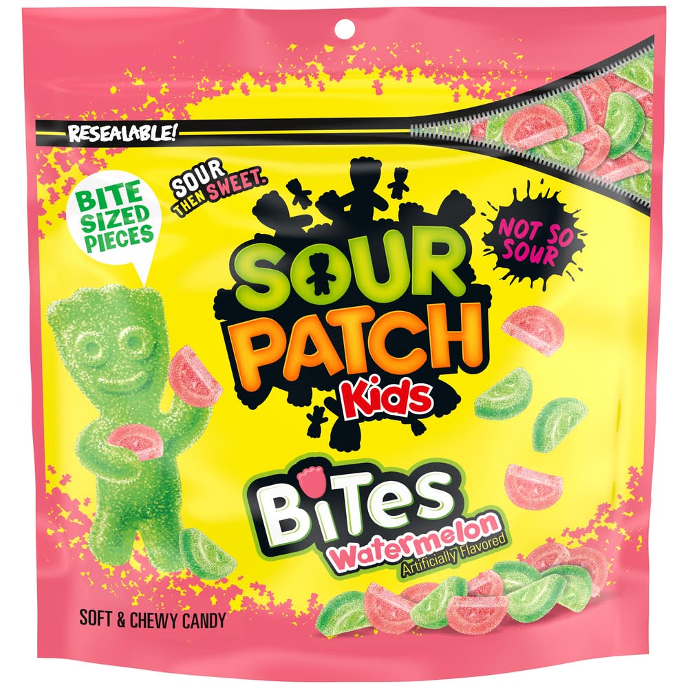 Sour Patch Kids Bites Watermelon Soft & Chewy Candy (12 oz)