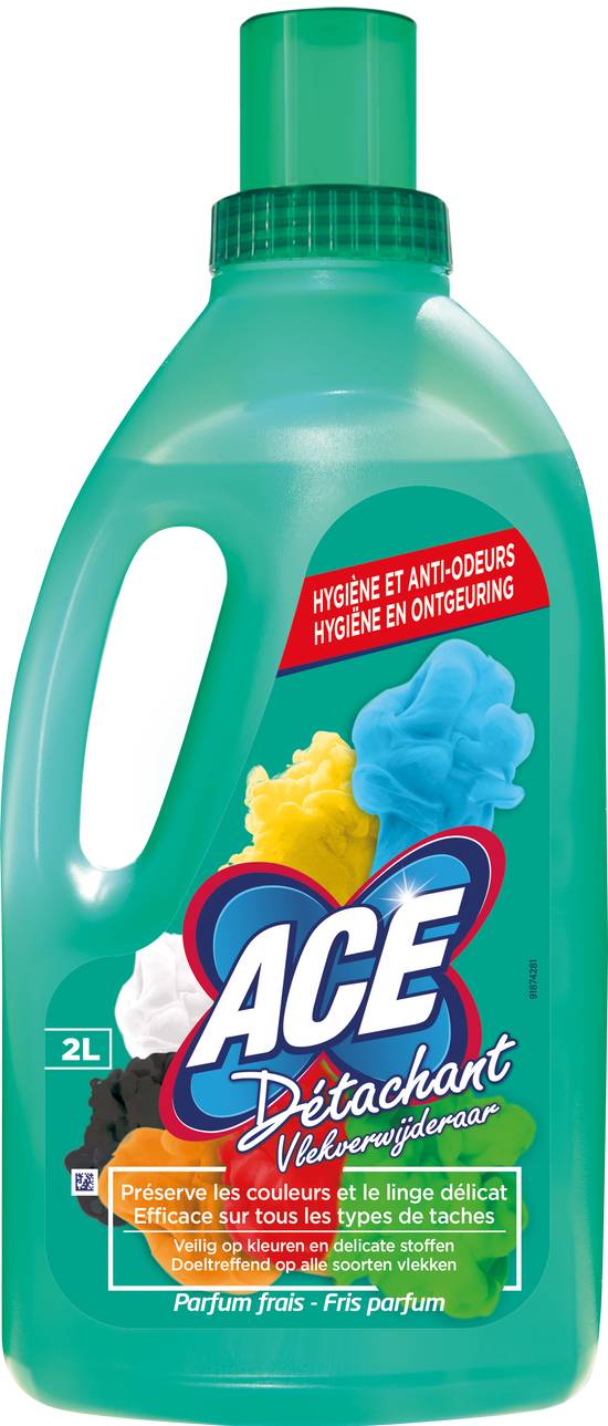 Ace Délicat - Liquide détachant parfum frais