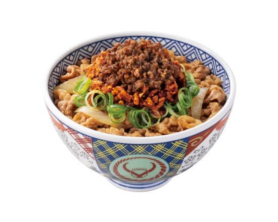 肉味噌ねぎ牛丼