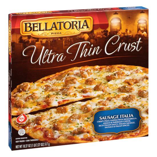 Bellatoria Ultra Thin Crust Sausage Italia Pizza