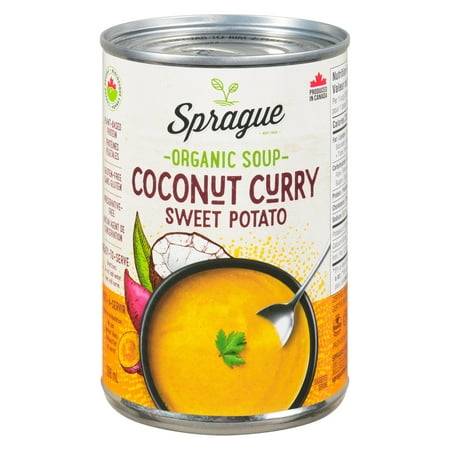 Sprague soupe au curry et noix de coco biologique