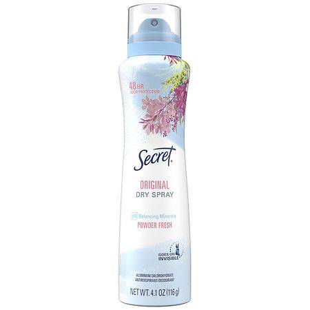 Secret Dry Spray Antiperspirant Deodorant( Powder Fresh )