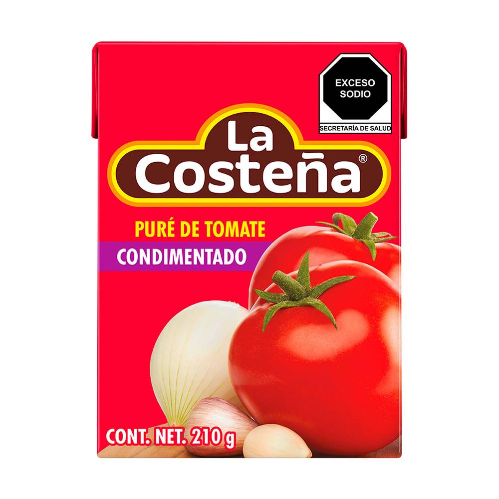 La costeña puré de tomate condimentado