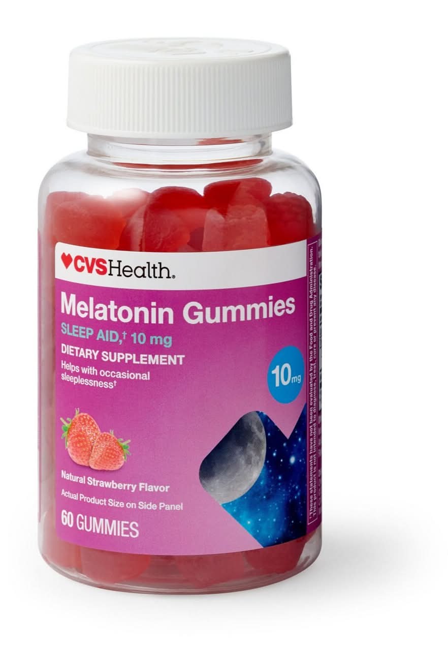 CVS Health Melatonin Gummies ( strawberry )