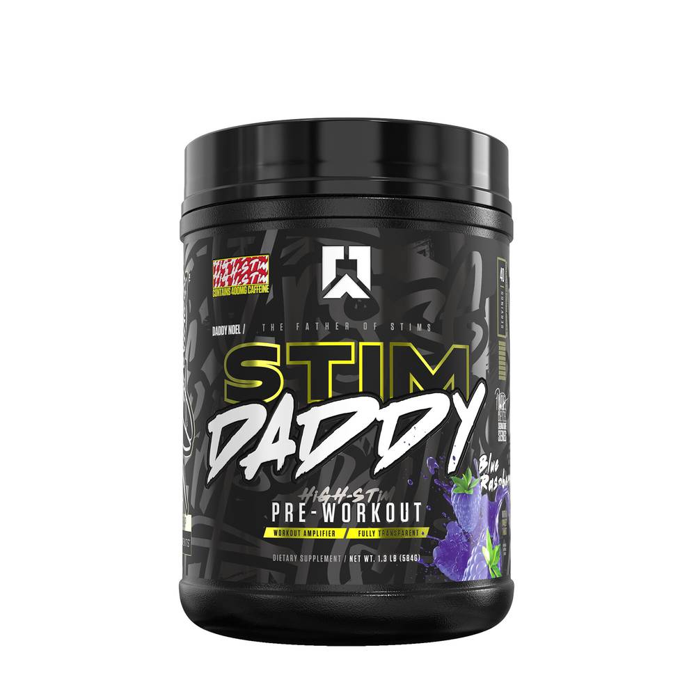 Stim Daddy Pre-Workout - Blue Raspberry (40 Servings) (1 Unit(s))