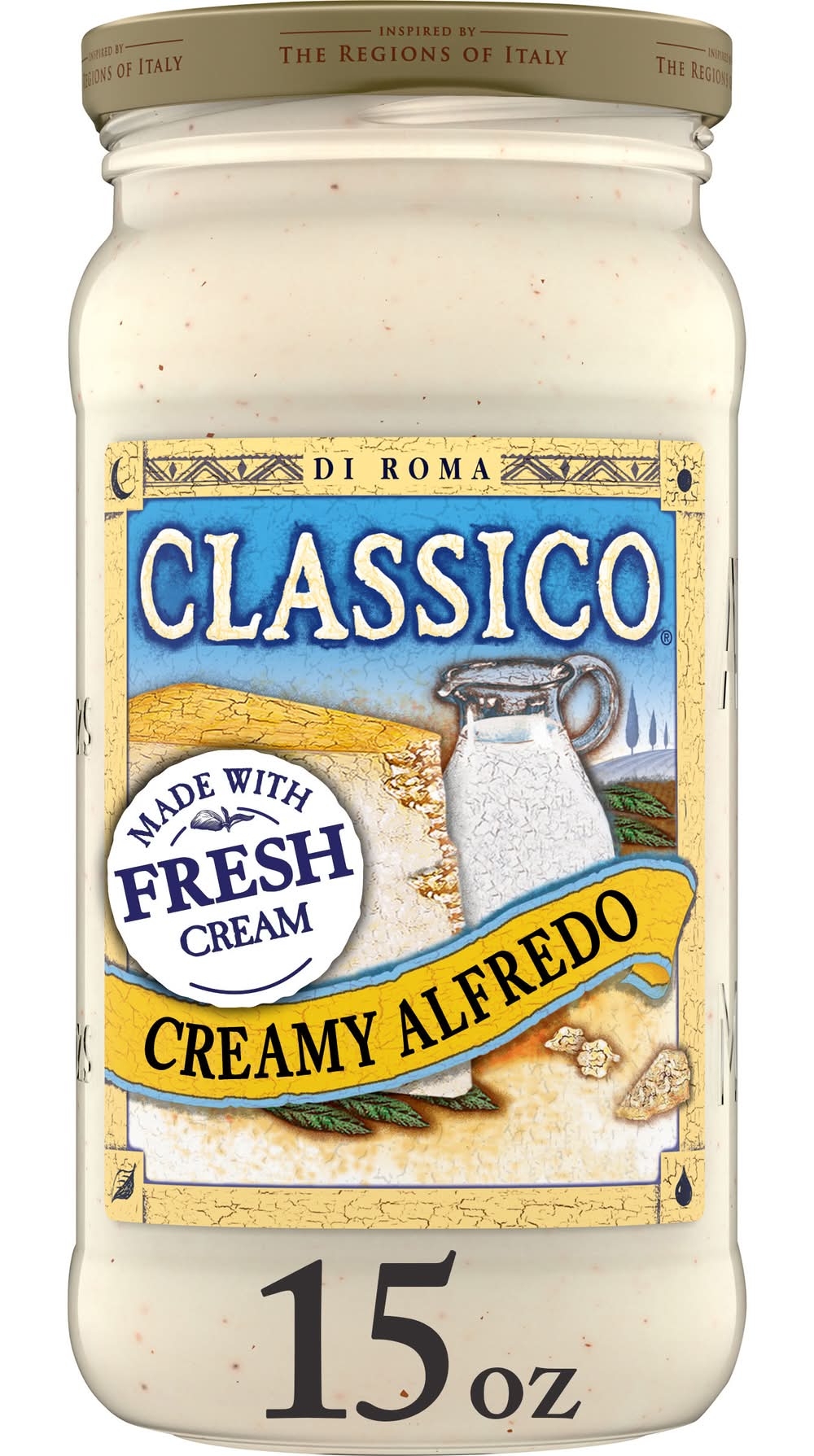 Classico Light Creamy Alfredo Pasta Sauce (15 oz)
