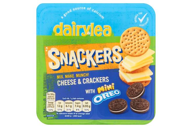 Dairylea Snackers Cheese & Crackers with Mini Oreo 66.1g