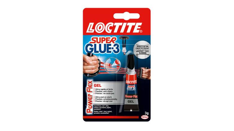 Loctite Super Glue Powerflex en gel Le tube de 3g