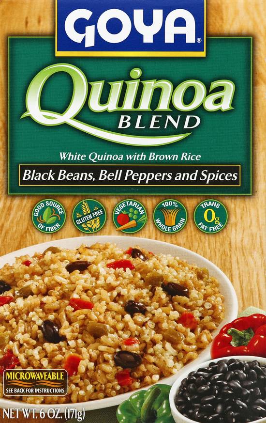 Goya Quinoa Blend With Black Beans Bell Peppers & Spices