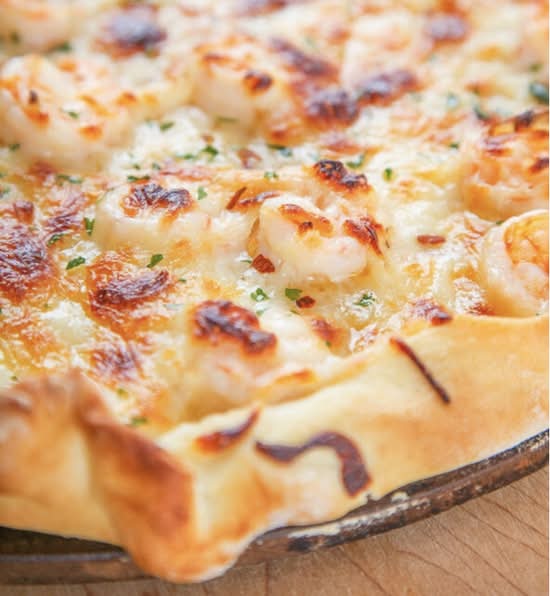 14" Shrimp Scampi Pizza
