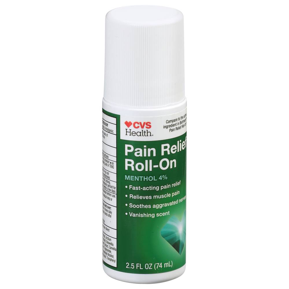 Cvs Vanishing Scent Pain Relief Roll on