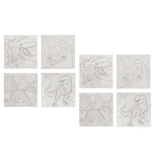 Dinosaur Canvas Set By Creatology