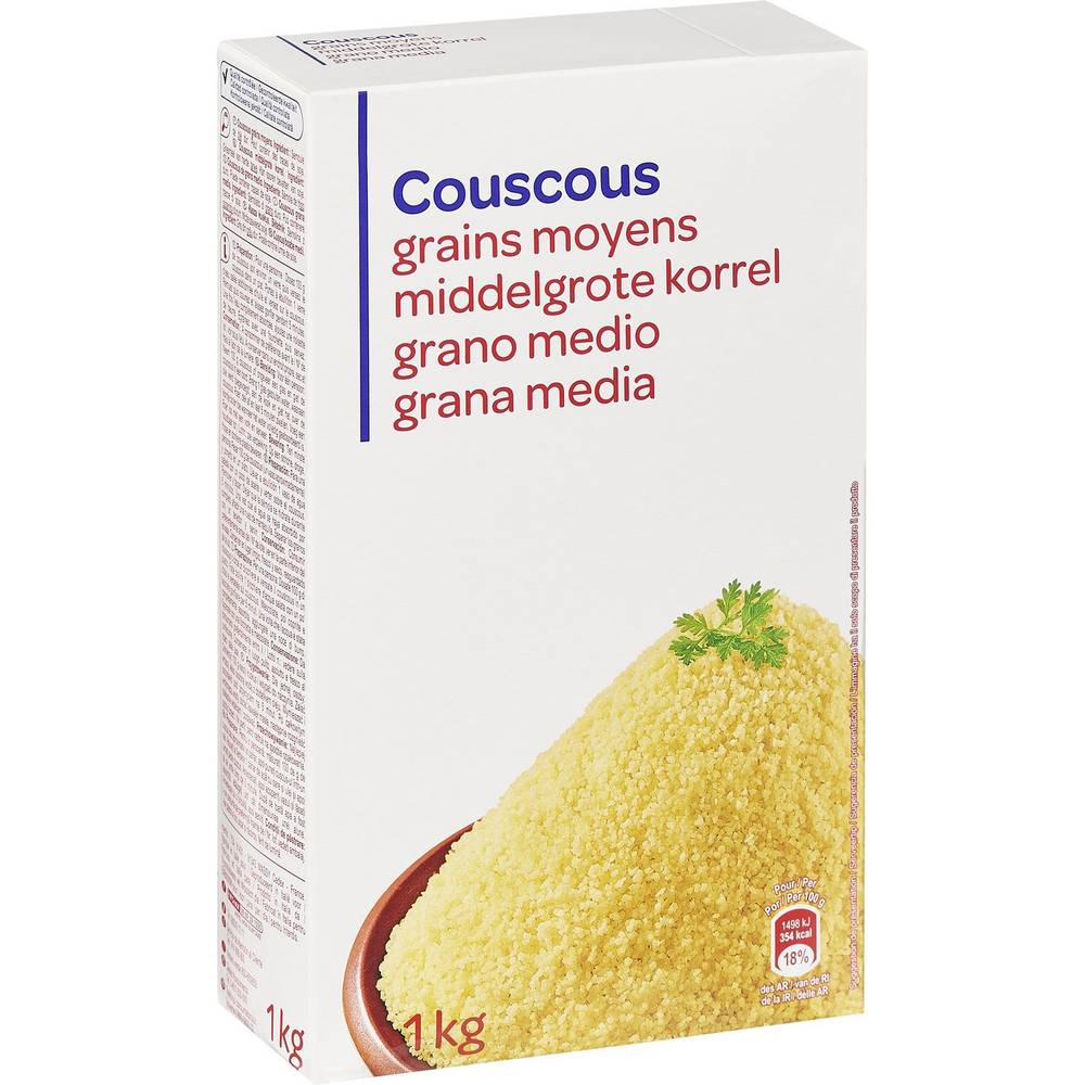 Carrefour - Couscous grains moyens