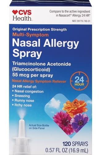 CVS Health Original Prescription Strength Multi-Symptom Nasal Allergy Spray (0.57 fl oz)