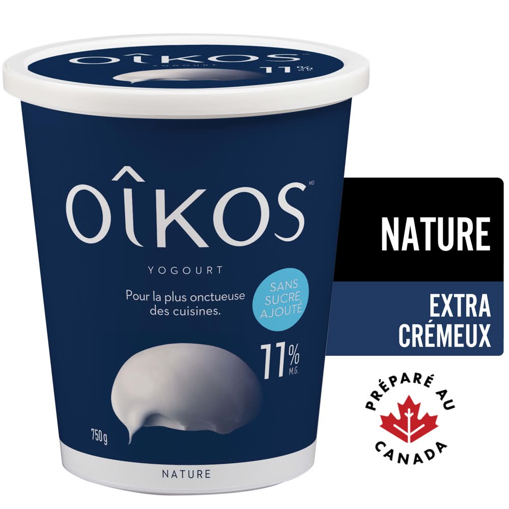 Oikos Plain Extra Creamy Yogurt (750 g)