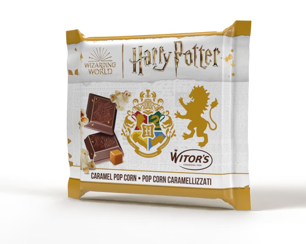 義大利Witors HP焦糖爆米花風味巧克力片 <50g克 x 1 x 1PC包>