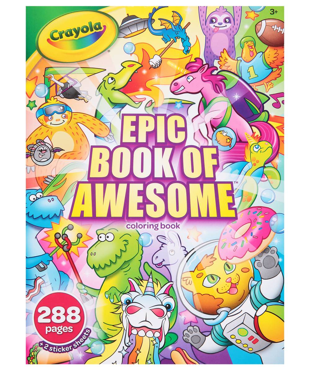 Crayola Epic Adventure Coloring Book