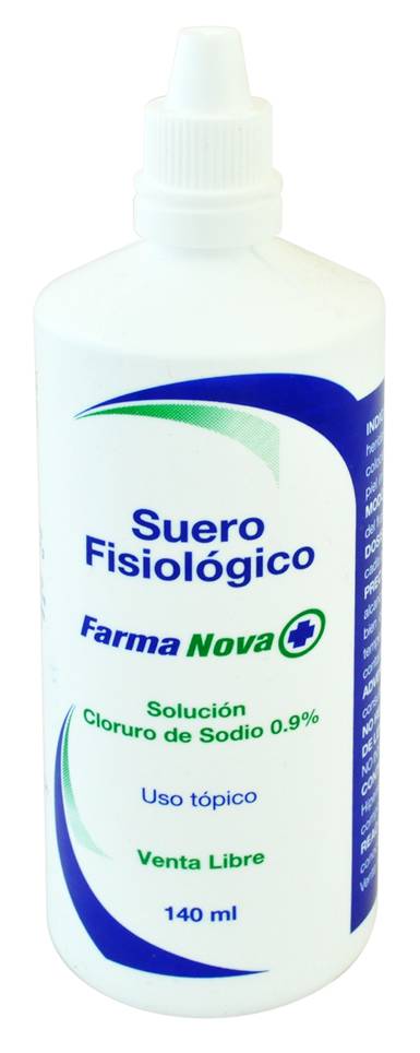 FARMANOVA SOL 0.9% SUERO FISIO *140ML