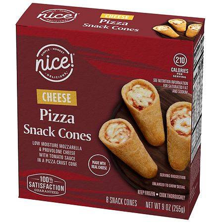 Nice! Pizza Snack Cones Cheese - 9.0 oz