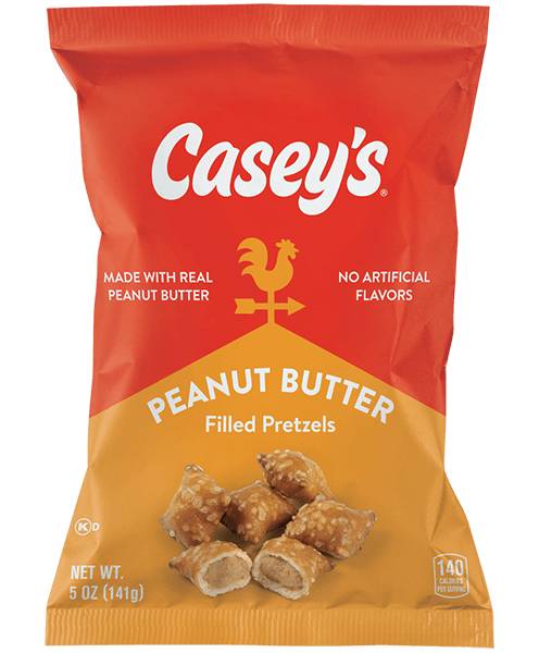 Casey's Peanut Butter Filled Pretzels 5oz