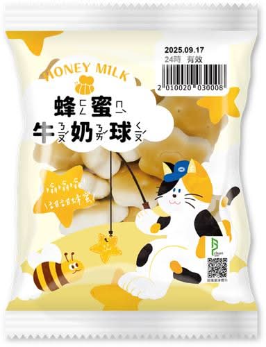 全家 蜂蜜牛奶球