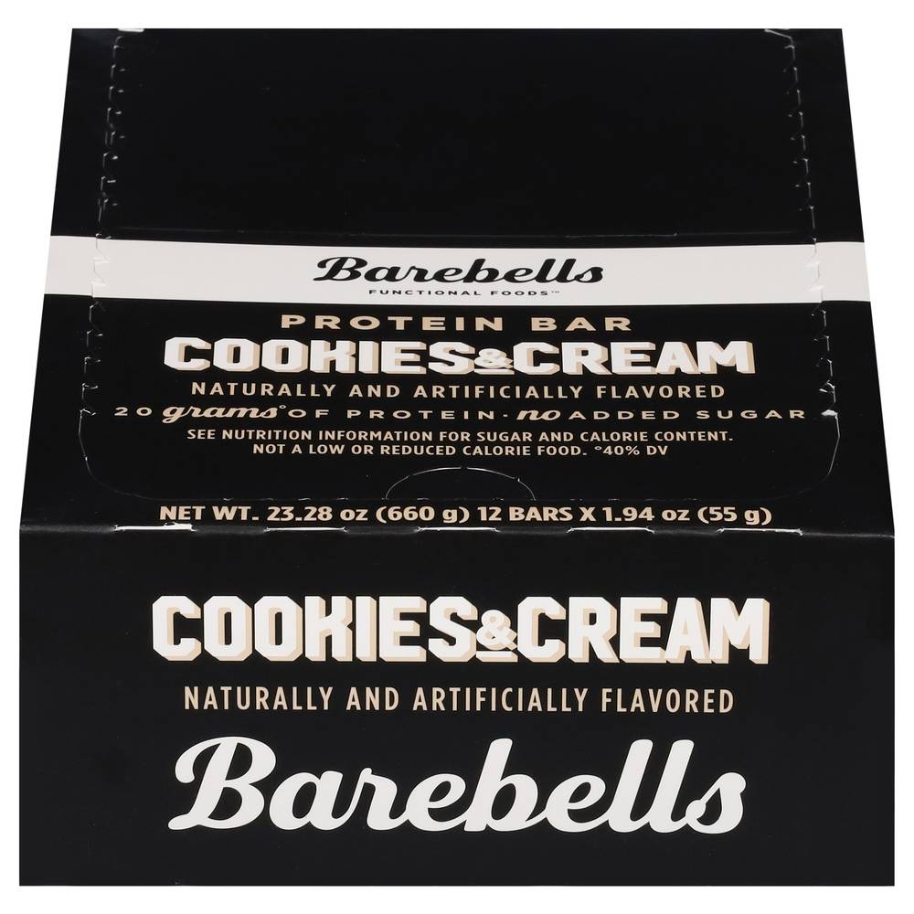 Barebells Protein Bar (12 ct) (cookies-cream)