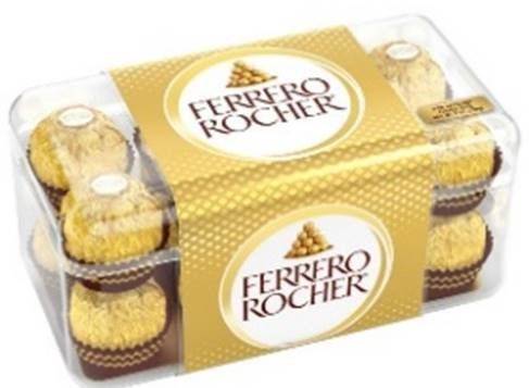 Ferrero Rocher - Gift Box , 16pc - 12ct (Case of 1)