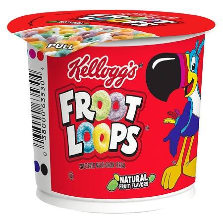 Kellogg's Froot Loops Cereal In A Cup 1.5oz