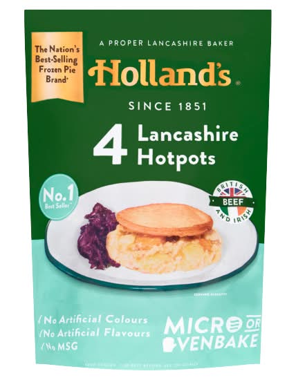Holland's Lancashire Hotpots (4 pack)