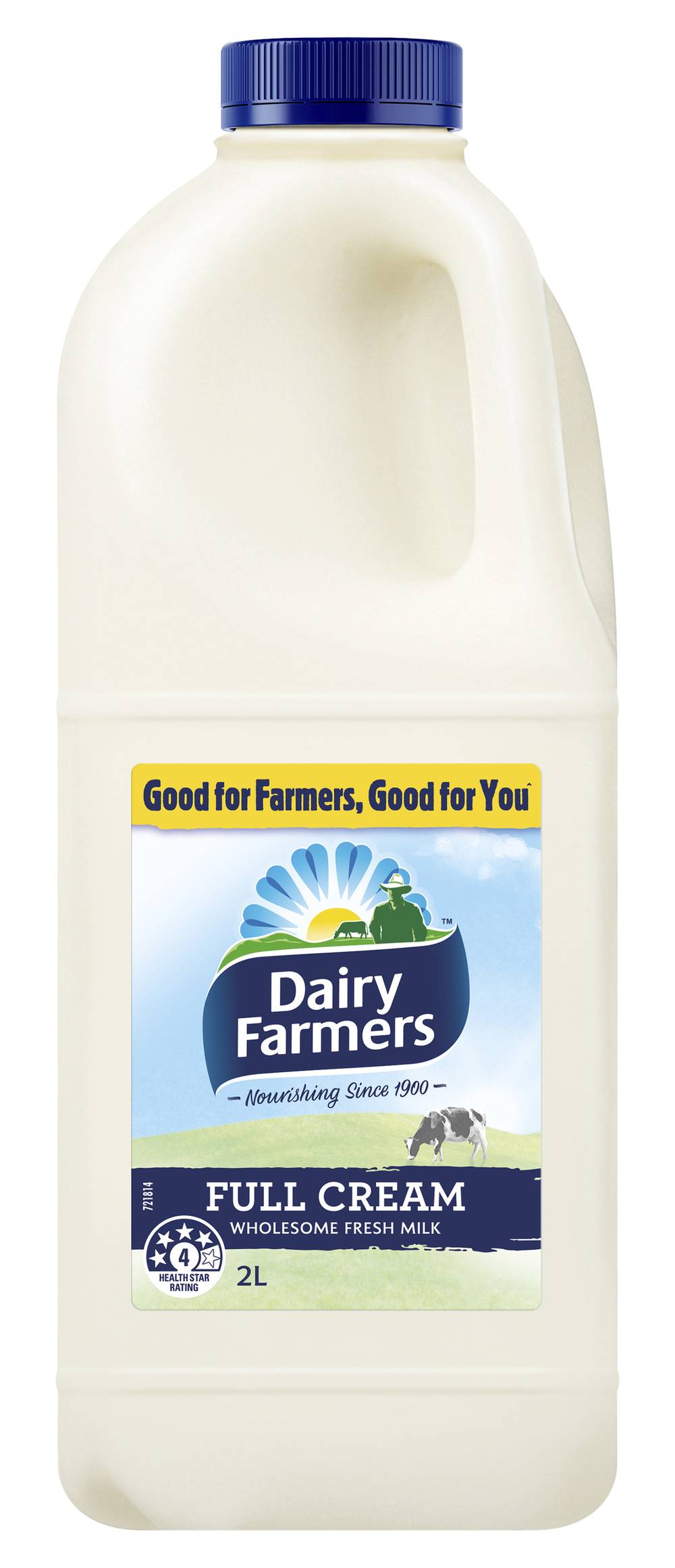 Branded Full Cream Milk 2L