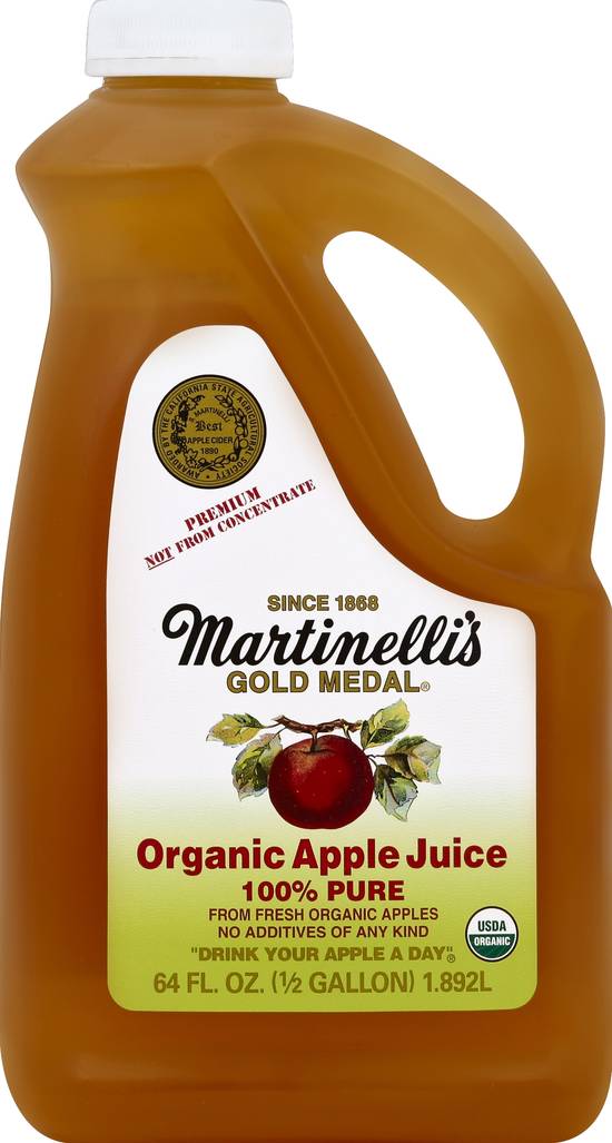 Martinelli's Pure 100% Apple Juice (64 fl oz)
