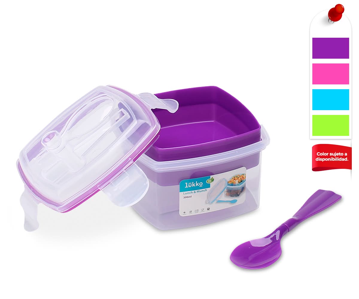 Lukko · Contenedor hermético con charola