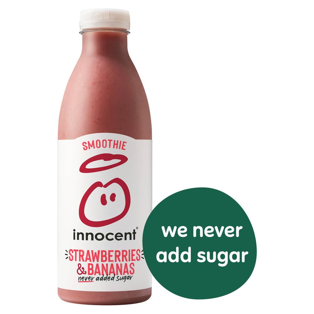 Innocent Smoothie  Strawberry & Bananas 750ml