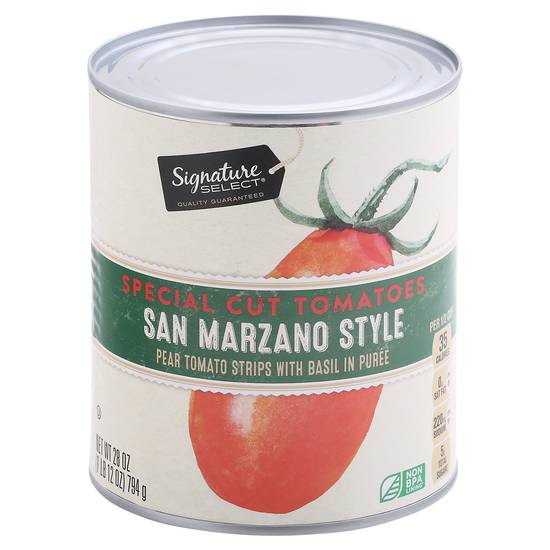 Signature Select San Marzano Style Special Cut Tomatoes (28 oz)