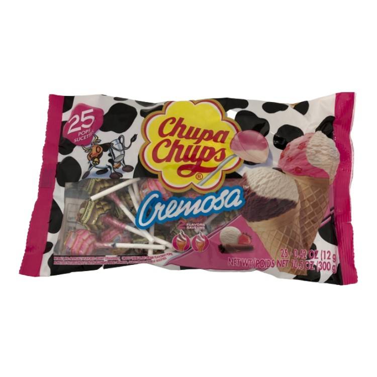 Chupa Chups Cremosa Lollipops (25 units)