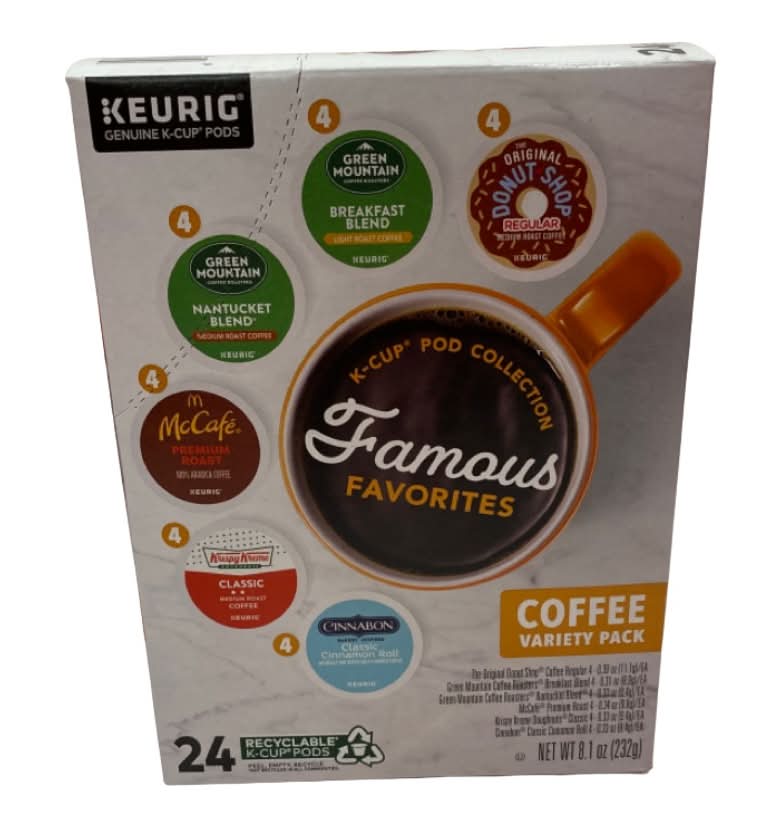 Keurig K-Cup Pod Collection Medium Roast Coffee (24 x 8.1 fl oz)