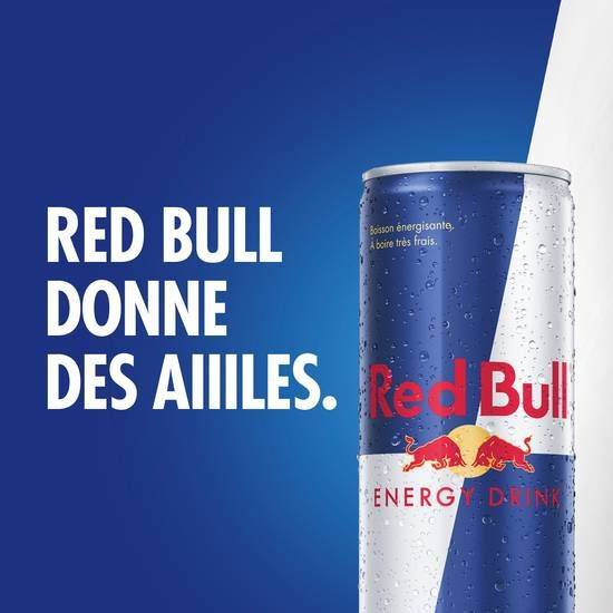 Red Bull - Boisson énergisante (4 pièces, 250 ml)