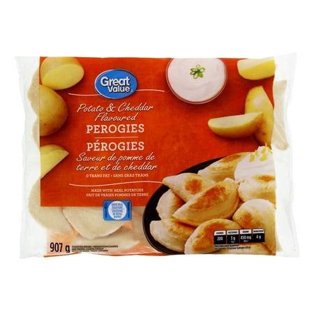 Great Value Potato & Cheddar Perogies (907 g)