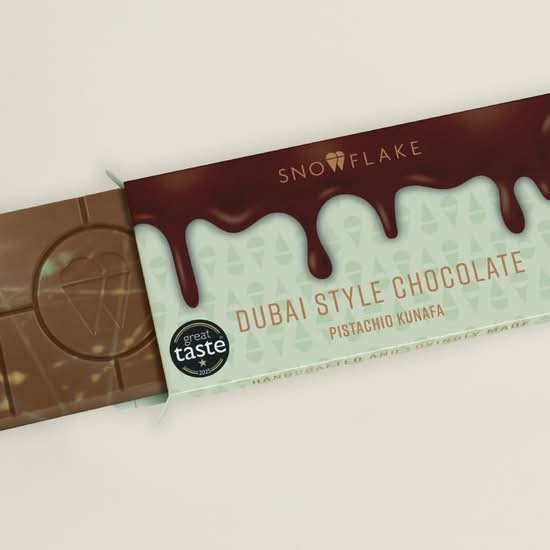 Dubai Chocolate Style Bar