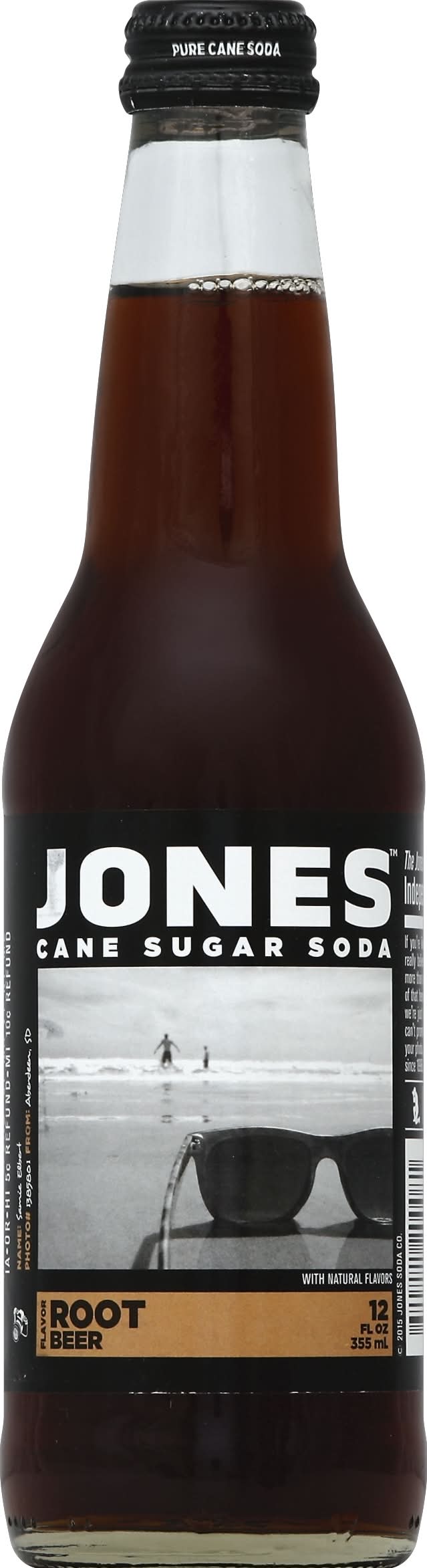Jones Soda Root Beer (12 ct, 12 oz)