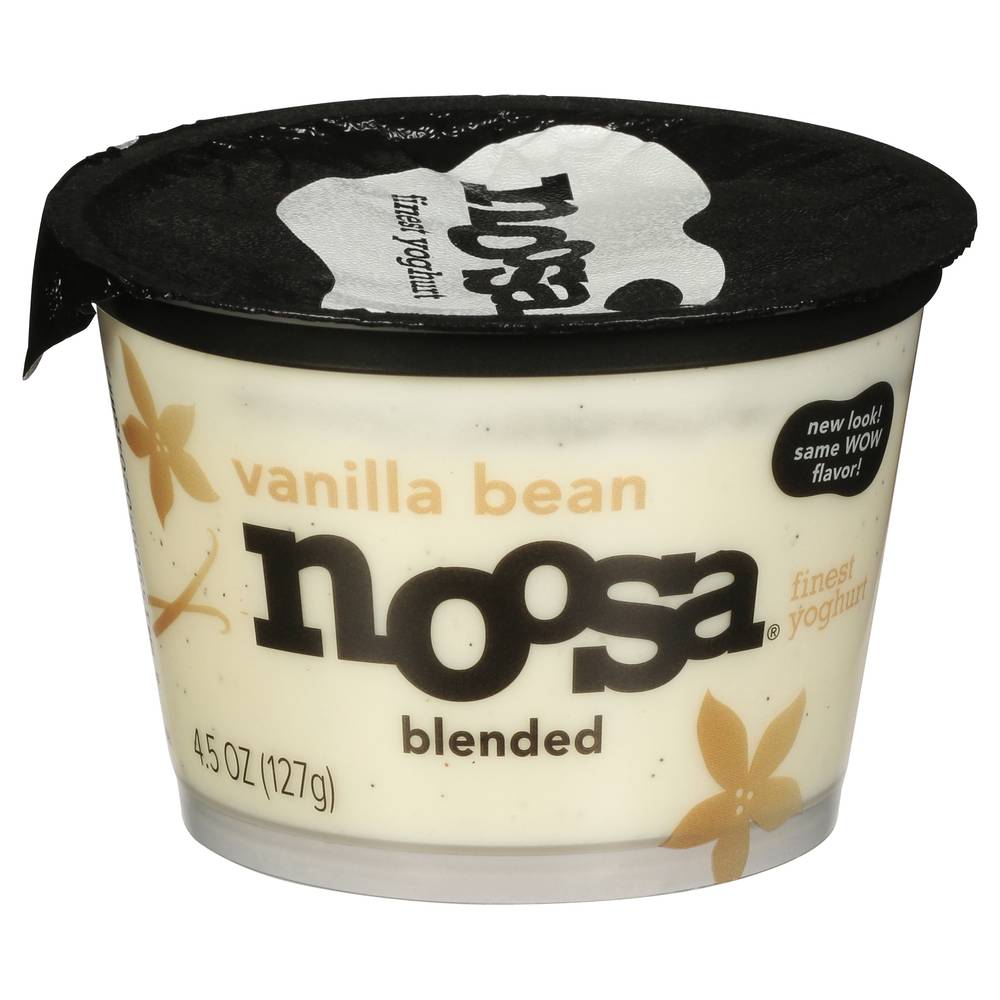 Noosa Blended Finest Yoghurt, Vanila Bean (4.5 oz)