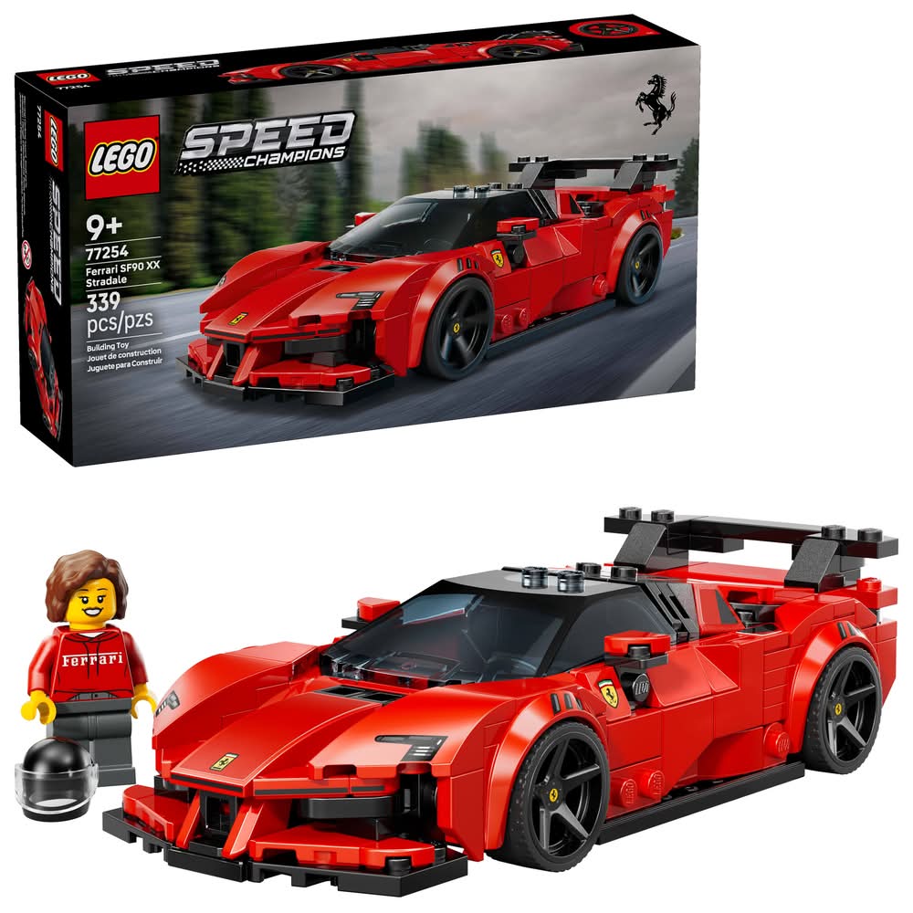 LEGO Speed Champions Ferrari Sf90 Xx Stradale Sports Car 77254 (339 ct)