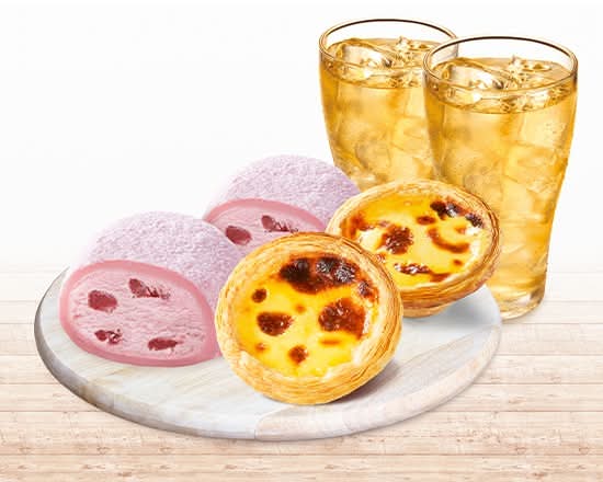 冰淇淋蛋撻雙人下午茶 Ice Cream & Egg Tart Dessert Set
