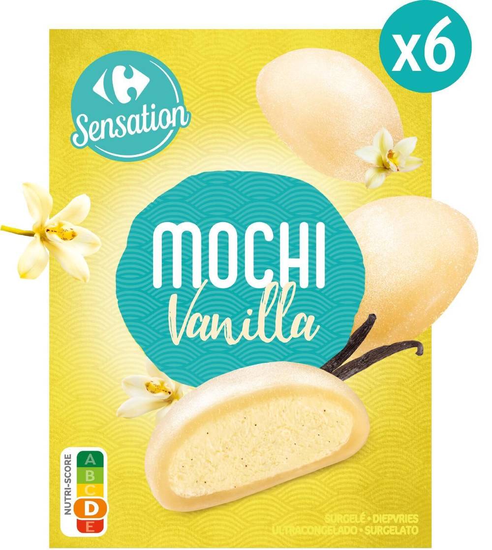 Carrefour - Mochi à la vanille